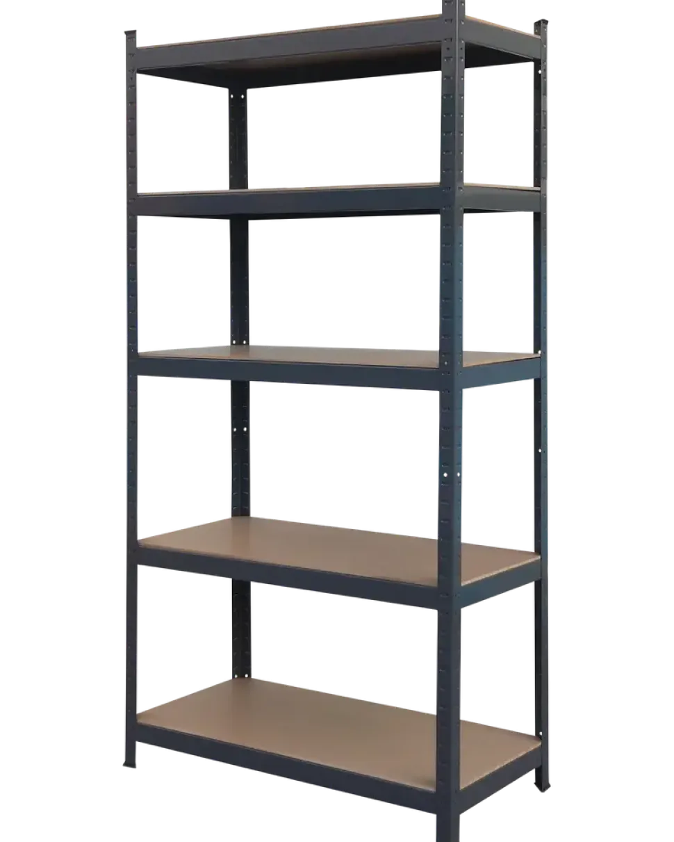 Lagerhylla 180x90x45 cm - antracit