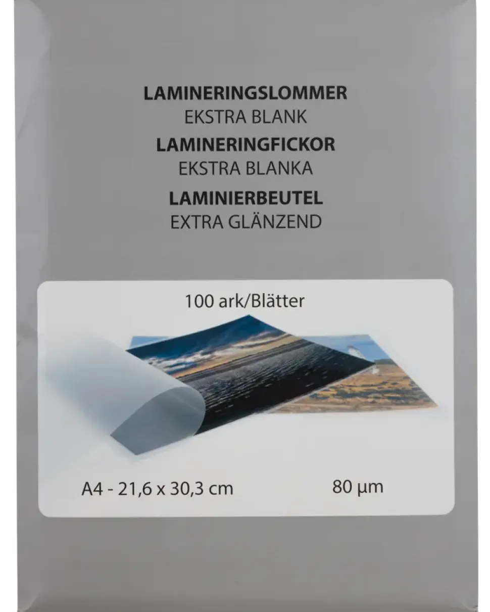 Laminerings påsar A4 100 st
