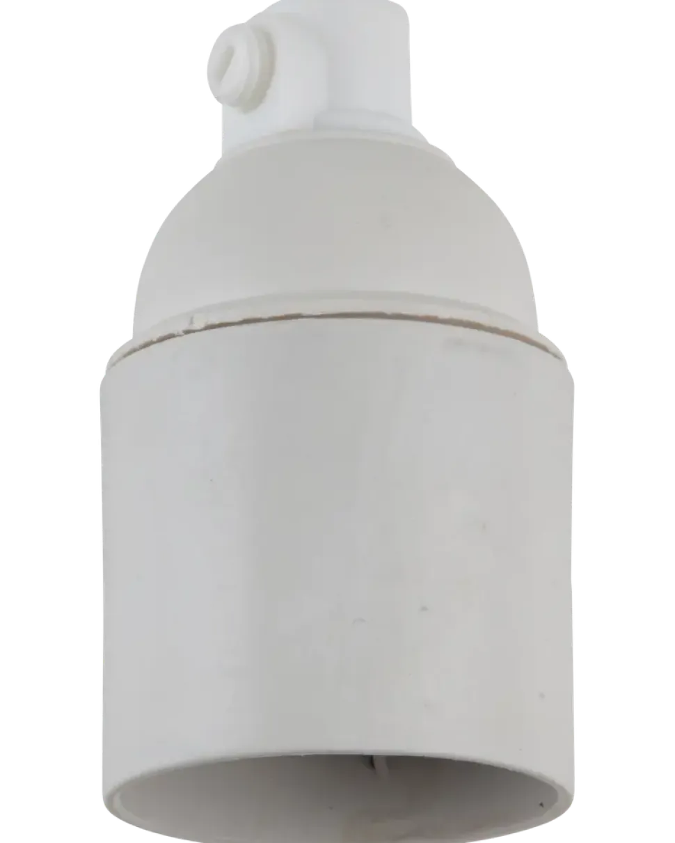 Lamphållare E27 - vit