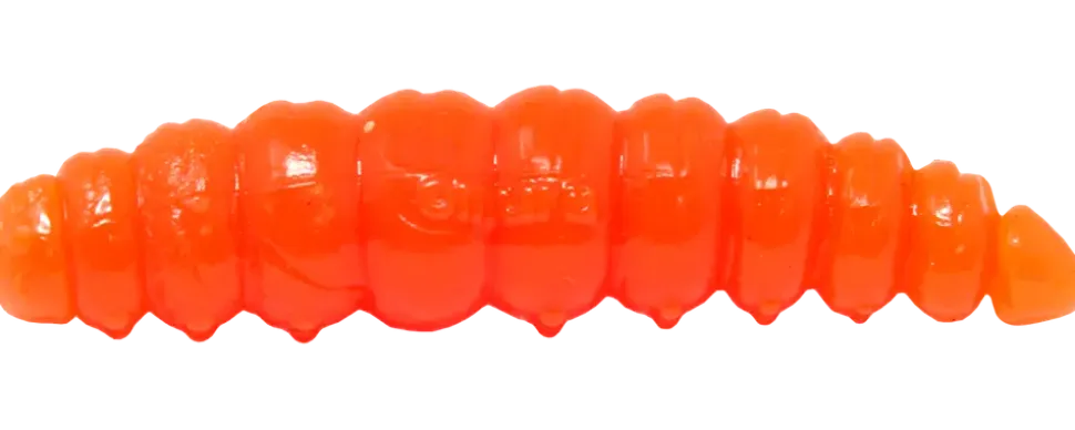 Larvy Cheese 4,5 cm - Hot Orange
