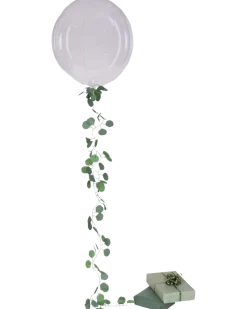 LED ballong med girland