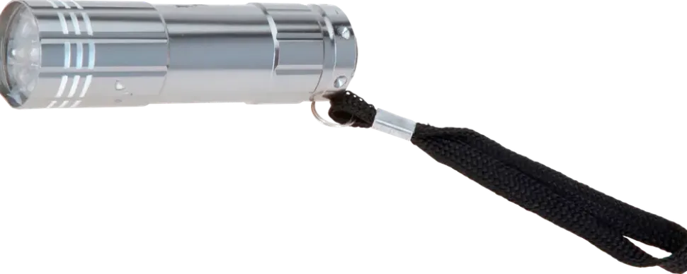LED-ficklampa i aluminium