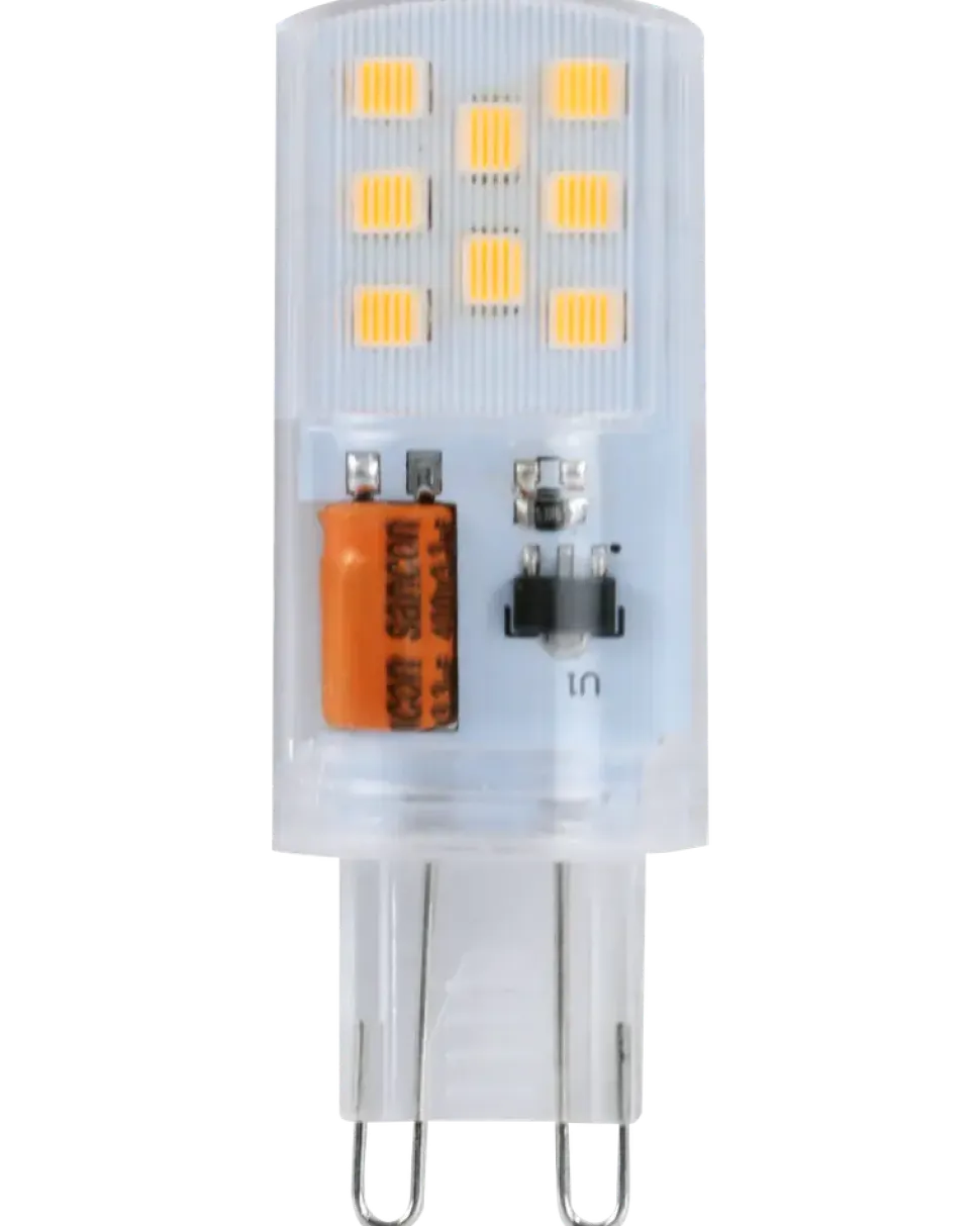 LED-lampa 4W G9 3-pack