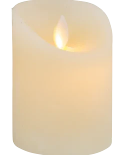 Led-ljus vax höjd 10 cm