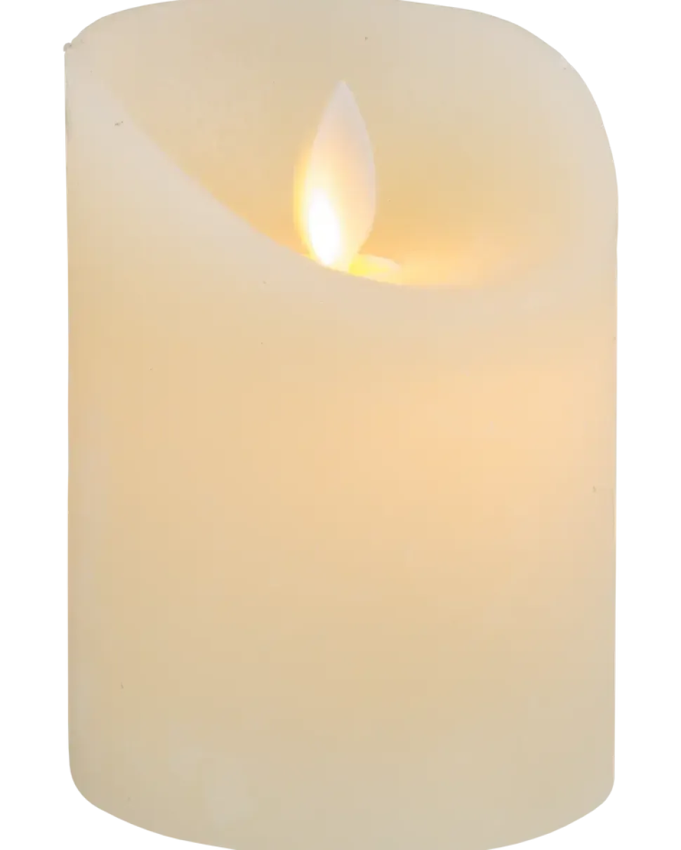 Led-ljus vax höjd 10 cm
