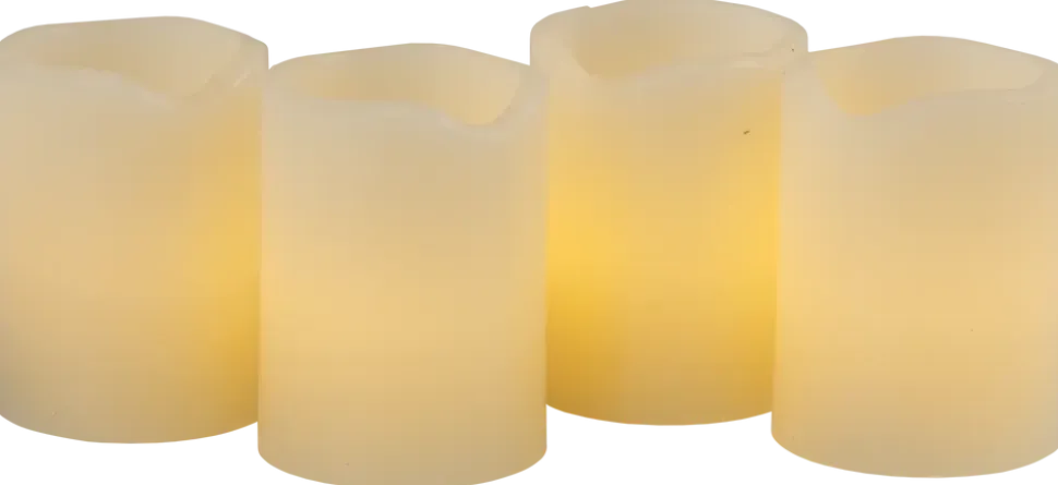 LED-vaxljus 4-pack