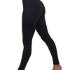 Leggings med hög midja svart