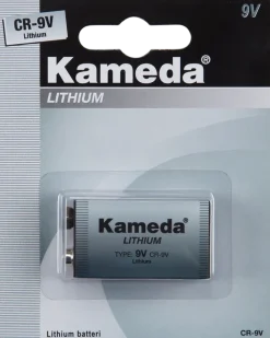 Lithium batteri 9v
