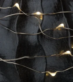 Ljuslinga metallwire LED - silver