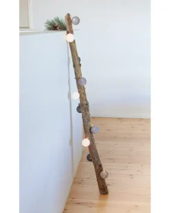 Ljusslinga Ø6 cm 10 st - grå