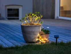 Ljusslinga 100 LED med solcell