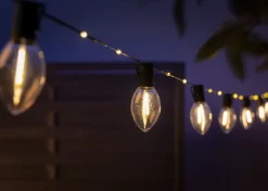 Ljusslinga 10 st lampor och LED-ljus