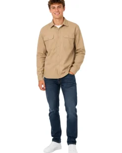 Långärmad skjorta, Khaki