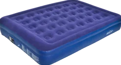 Luftmadrass med pump 145x196cm