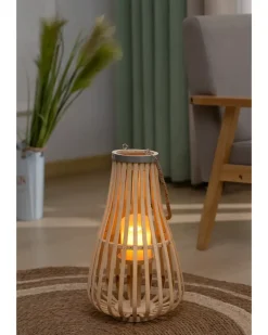 Lykta i bambu 40 cm