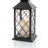 Lykta LED svart
