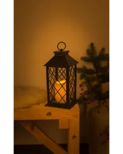 Lykta LED svart