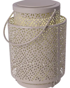 Lykta med mönster - H17 cm