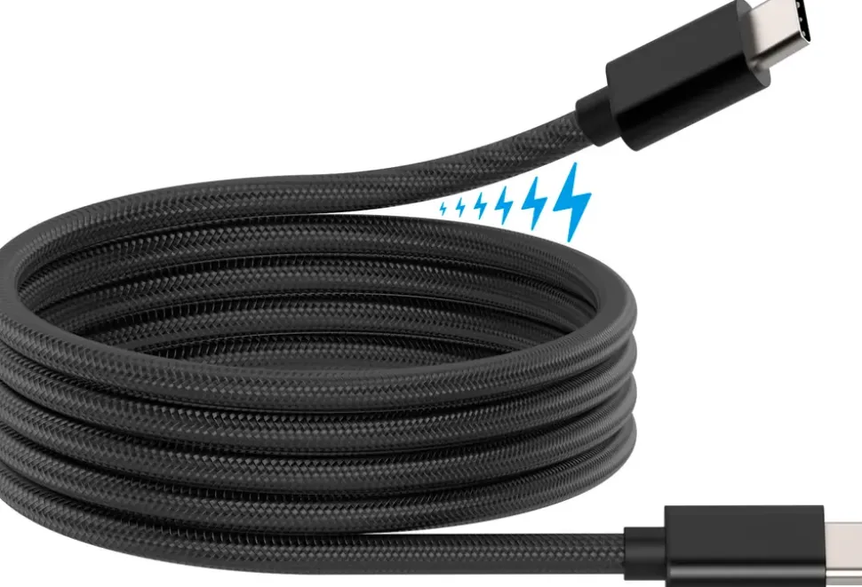 Magnetisk laddkabel USB-C till USB-C
