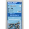 MASKINSKRUV A4 PH M6X20 6 ST
