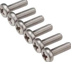 MASKINSKRUV A4 PH M6X20 6 ST