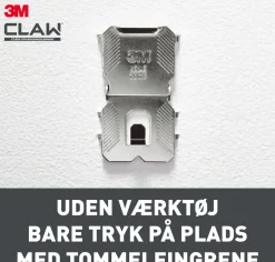 3M™ CLAW™ Tavelkrok för gipsväggar – 30 kg, 2-pack