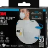3M™ Dammfiltermask FFP2 med ventil, 3-pack