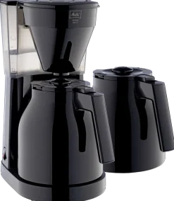 Melitta Easy Therm 2.0 tvåkannor kaffebryggare - Svart