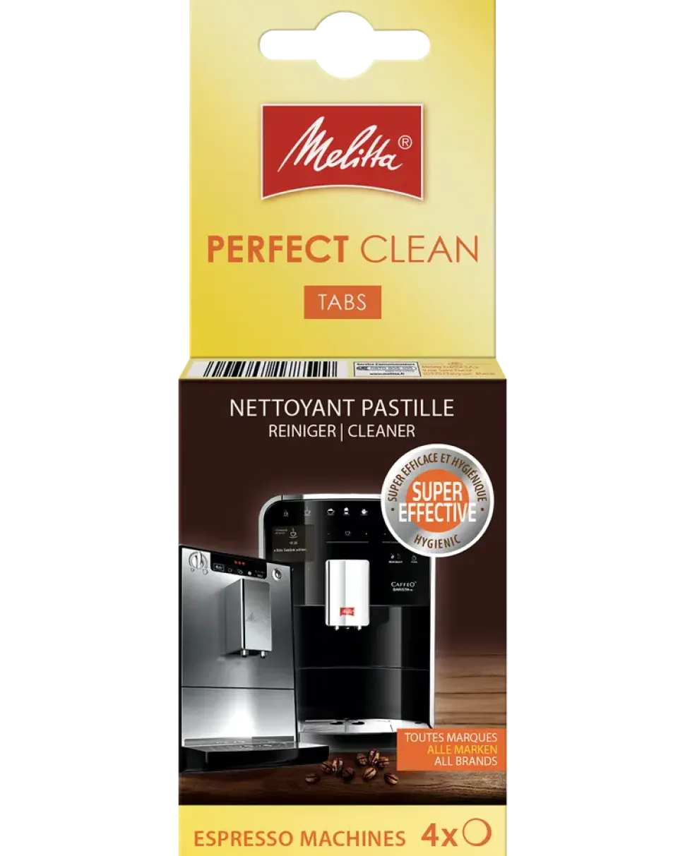 Melitta Perfect Clean-tabletter för espresso 4-pack