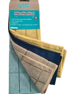 Mikrofiberduk 30x30 cm - 4 st