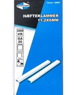 Mitsutomo Air häftklammer 11,2 x 6 mm 2500 stk.