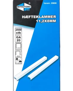 Mitsutomo Air häftklammer 11,2 x 8 mm 2500 st