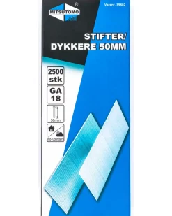 Mitsutomo Air stift/dyckerts 50 mm 2500 st.