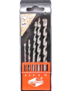 Mitsutomo betongborr 5-pack