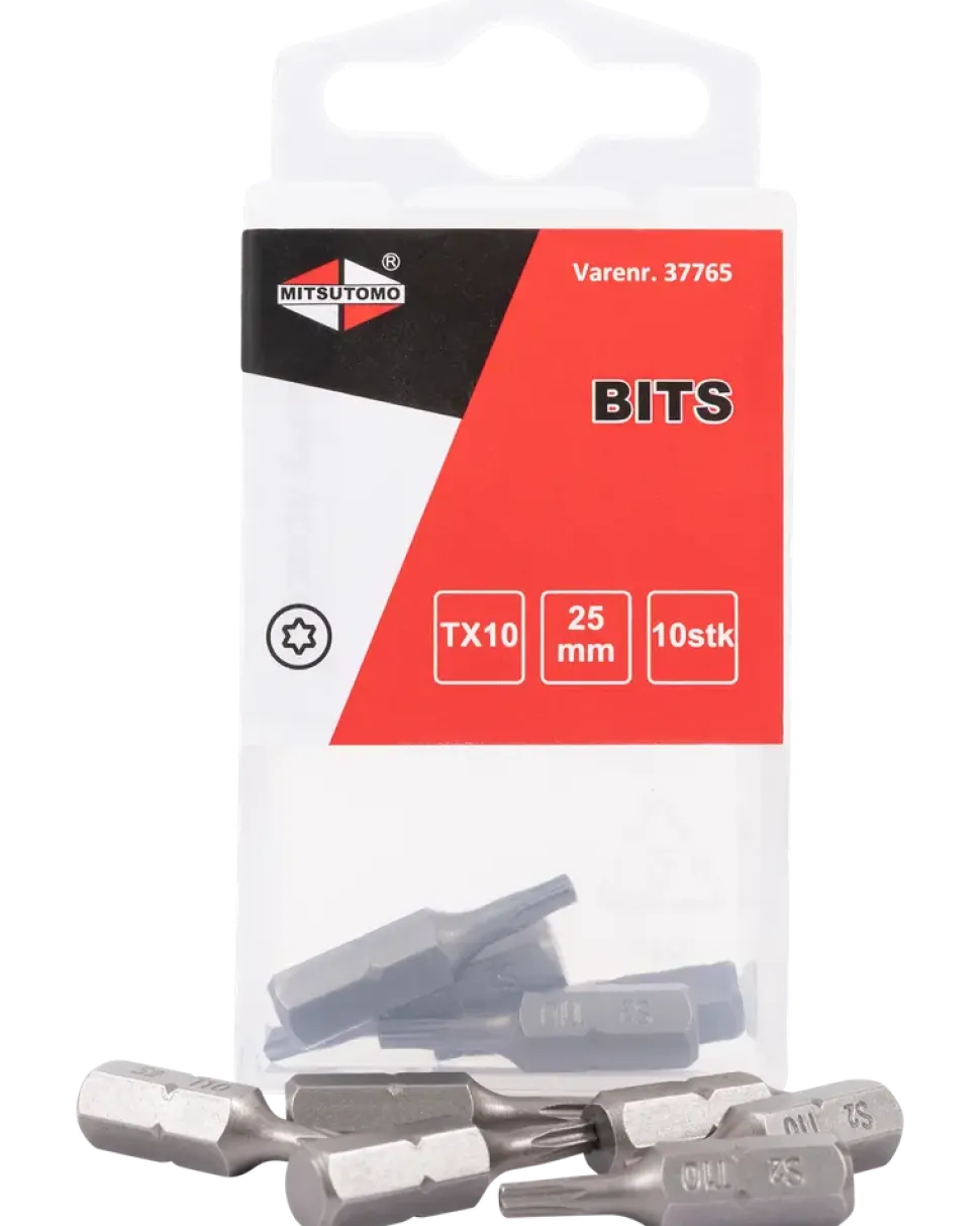 Mitsutomo bits TX10 25 mm 10-pack
