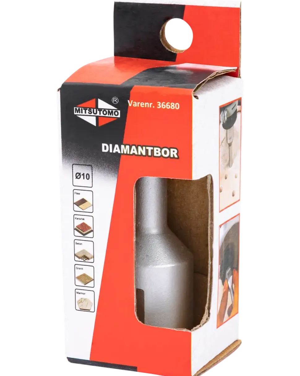 Mitsutomo diamantborr 10 mm