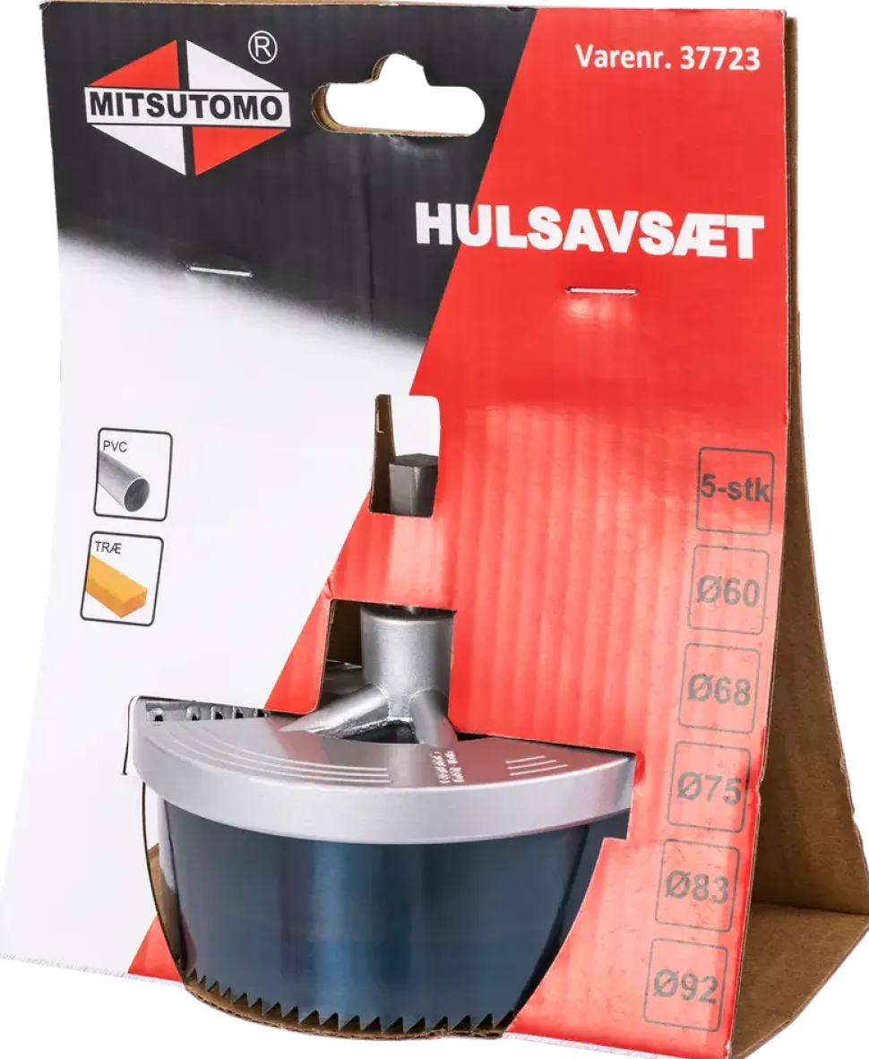 Mitsutomo Hålsåg bimetall Ø60-92 mm - 5 st