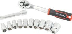 Mitsutomo hylsnyckelsats 1/2” - 12 delar