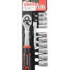 Mitsutomo hylsnyckelsats 1/4” - 12 delar