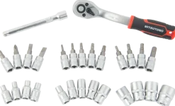 Mitsutomo hylsnyckelsats 1/4” - 28 delar