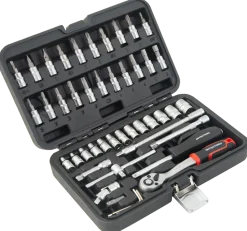 Mitsutomo hylsnyckelsats 1/4” - 47 delar