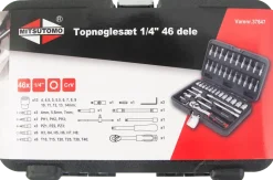 Mitsutomo hylsnyckelsats 1/4” - 47 delar