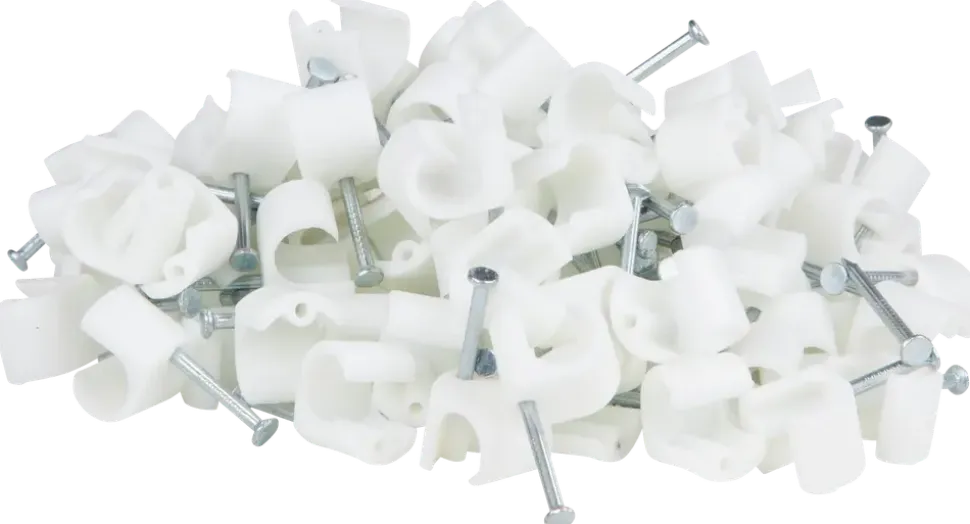 Mitsutomo Kabelclips 10-14 - vit