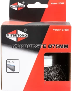 Mitsutomo koppborste 75 mm