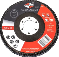 Mitsutomo lamellslipskiva K40 115 mm