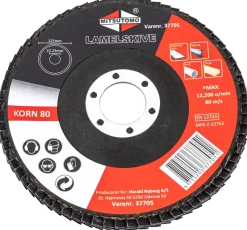Mitsutomo lamellslipskiva K80 125 mm