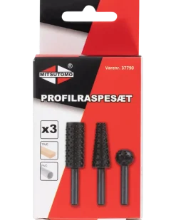 Mitsutomo profilraspset 3-pack