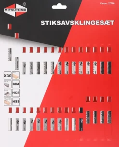 Mitsutomo Sticksågblad 30 delar
