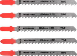 Mitsutomo Sticksågsblad Trä 6T 5 st.