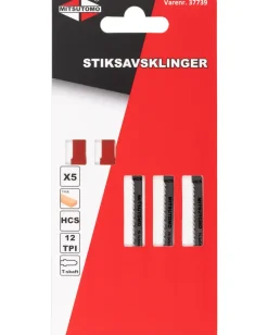 Mitsutomo Sticksågsblad Trä 12T 5 st.